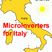 Microinverters for Italy! 